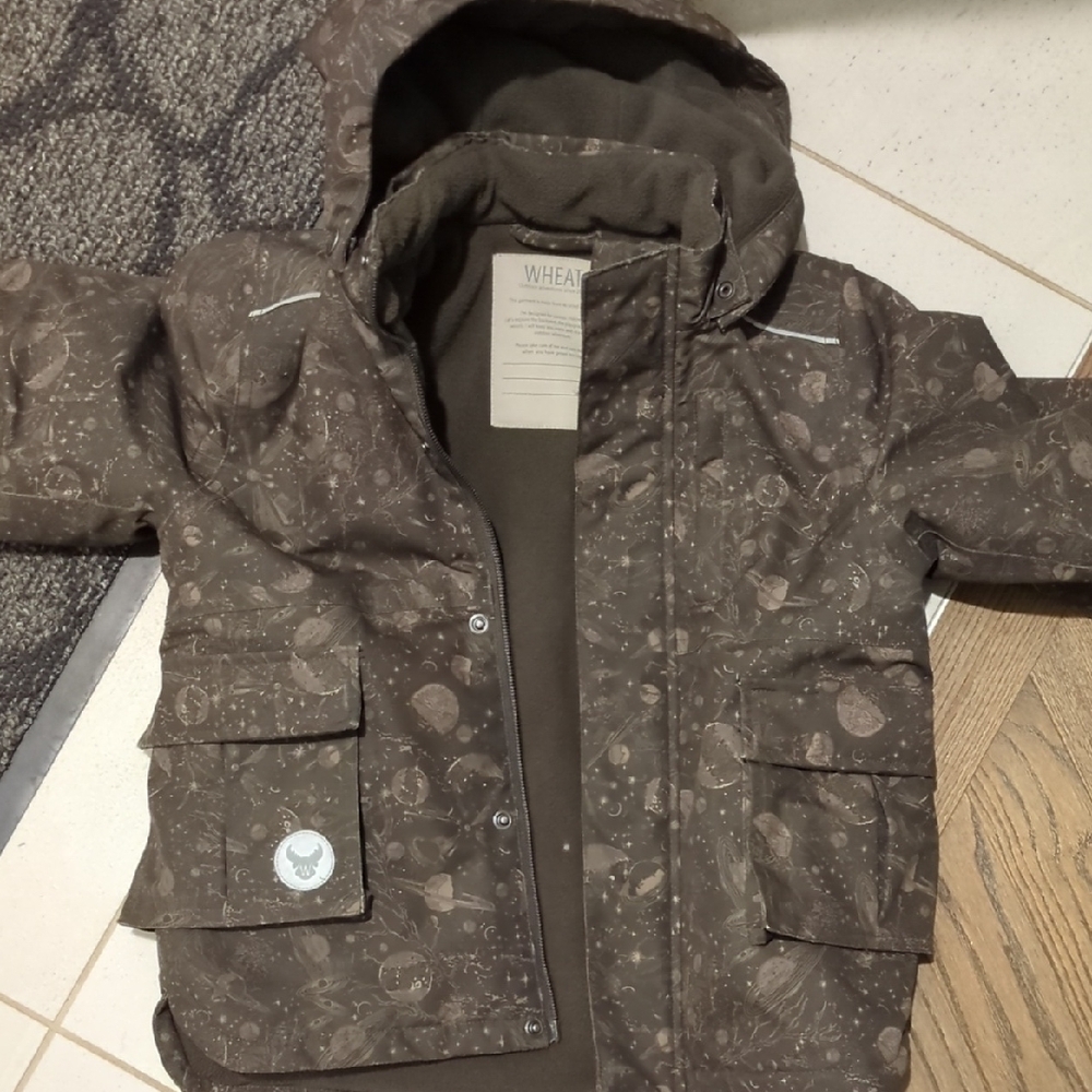 Wheat Winter Jacket Size 4